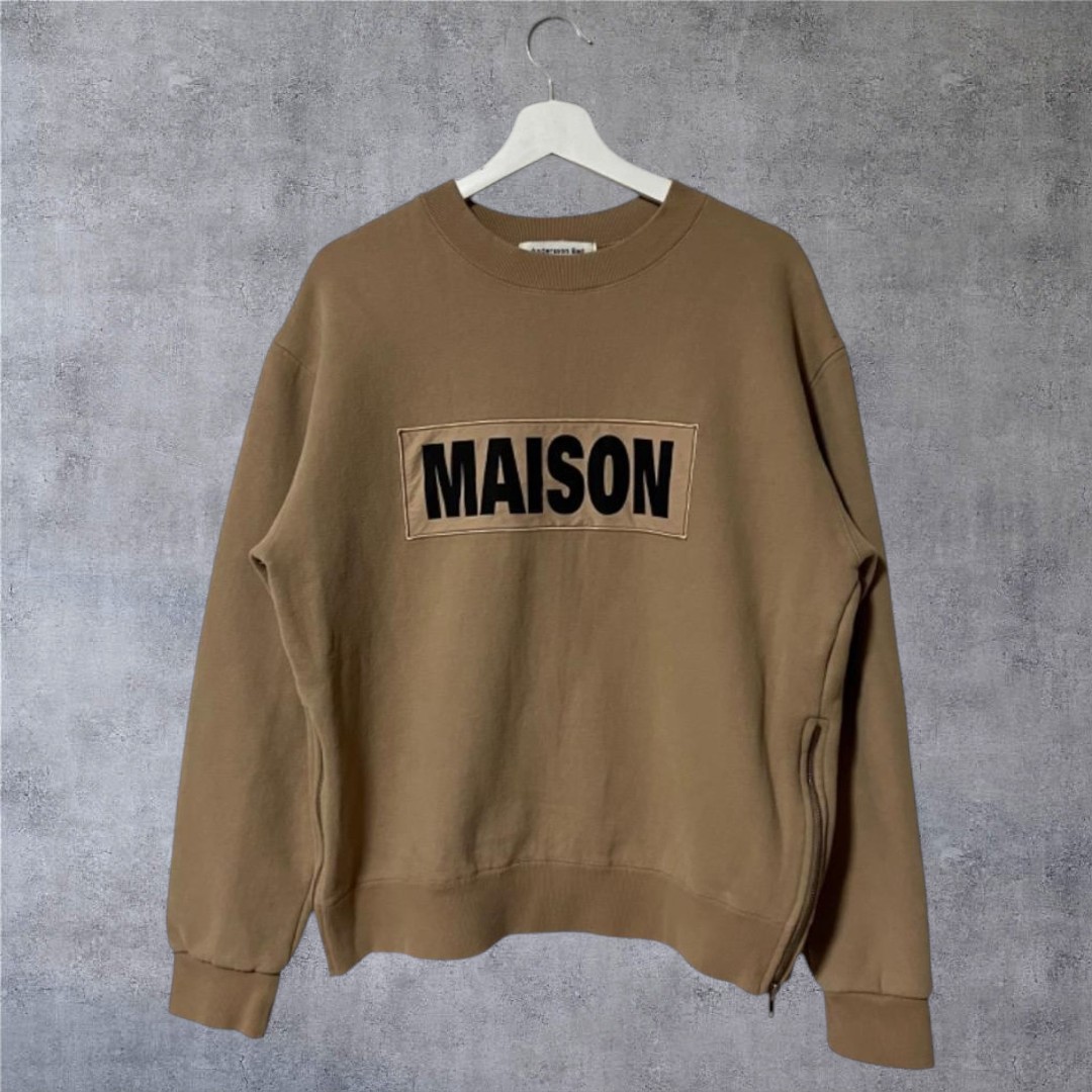 【USED】Andersson Bell MAISONロゴ スウェット オーバーサイズ　L